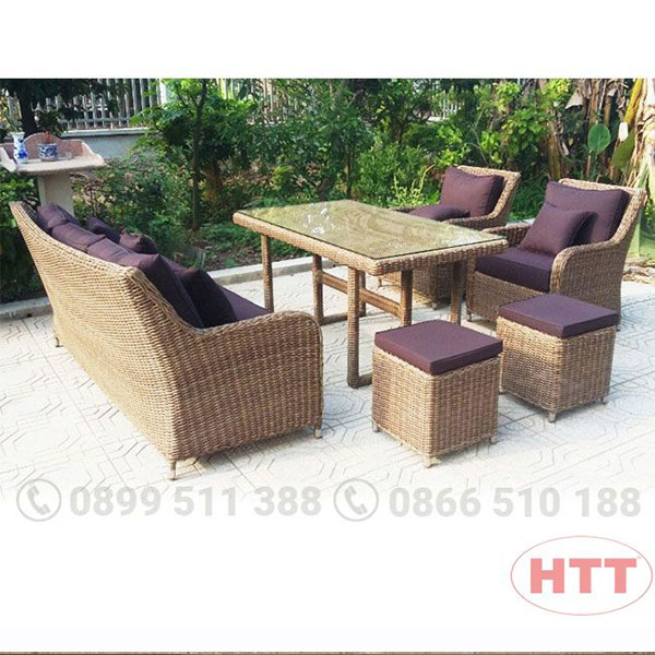 Ghế cafe kiểu dáng sofa HTT018