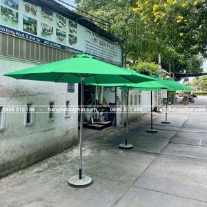 Dù tròn chính tâm 3m DCTBP004 11 Dù chính tâm 3m màu xanh lá