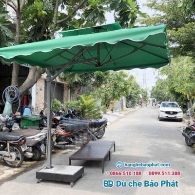 Dù lệch tâm vuông 2,5m