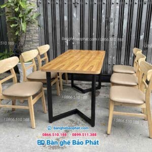 Ghế cafe mango bàn dài