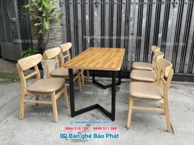Ghế cafe mango bàn dài