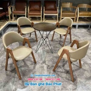 ghế chữ A gỗ nệm