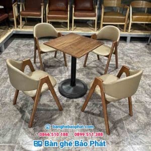 Ghế gỗ nệm chữ A