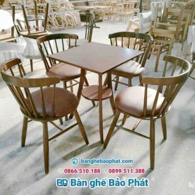 Ghế lyla 9 nan mặt nệm