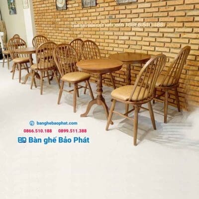 Ghế windsor gỗ nệm