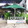 Ô dù chính tâm tròn quán cafe Bảo Phát DCTBP003 11 ô dù chính tâm tròn bảo phát dctbp003
