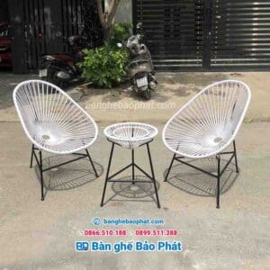 Bộ bàn ghế ban công BGBCBP004 8 Ưu điểm của bộ bàn ghế ban công BGBCBP004