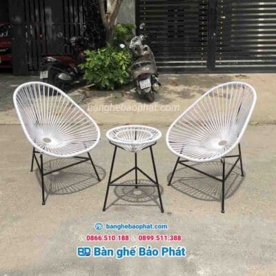 Ưu điểm của bộ bàn ghế ban công BGBCBP004