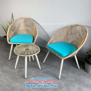 bàn ghế ban công bảo phát 005