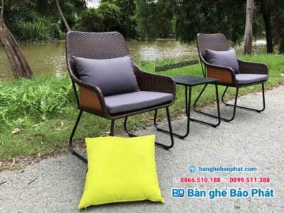 Ưu điểm nổi bật bộ bàn ghế ban công ngoài trời BGBCBP004