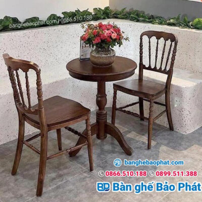 Cơ sở đóng bàn ghế gỗ giá rẻ tại TPHCM