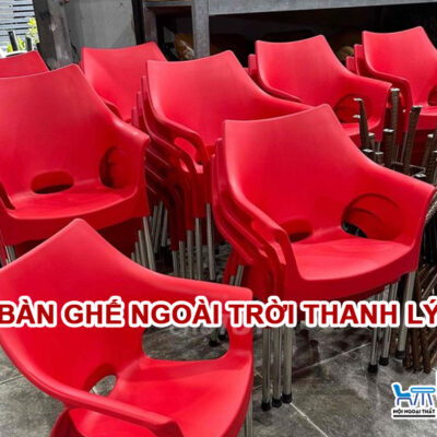 Bàn ghế ngoài trời thanh lý