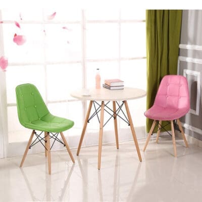 bàn ghế trà sữa Eames cúc