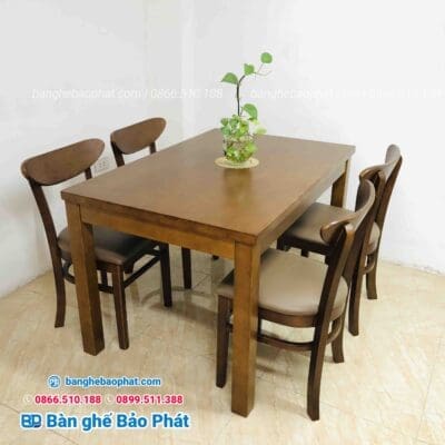 Bộ bàn ghế phòng ăn cao cấp Cabin BGPABP002