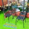bàn ghế sắt cafe bảo phát 001