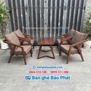 Sofa cafe gỗ Katana