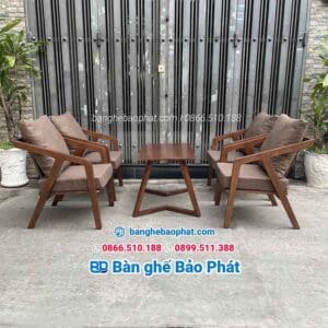 Sofa katakana gỗ nệm