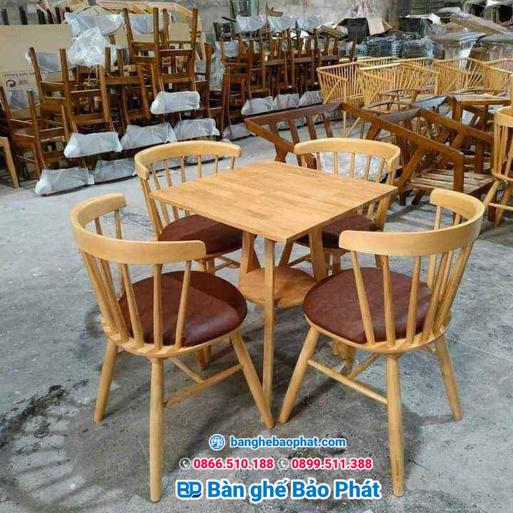 Thanh lý bàn ghế cafe tại Nha Trang giá rẻ chất lượng cao 26 bàn ghế cafe gỗ thanh lý tại Nha Trang