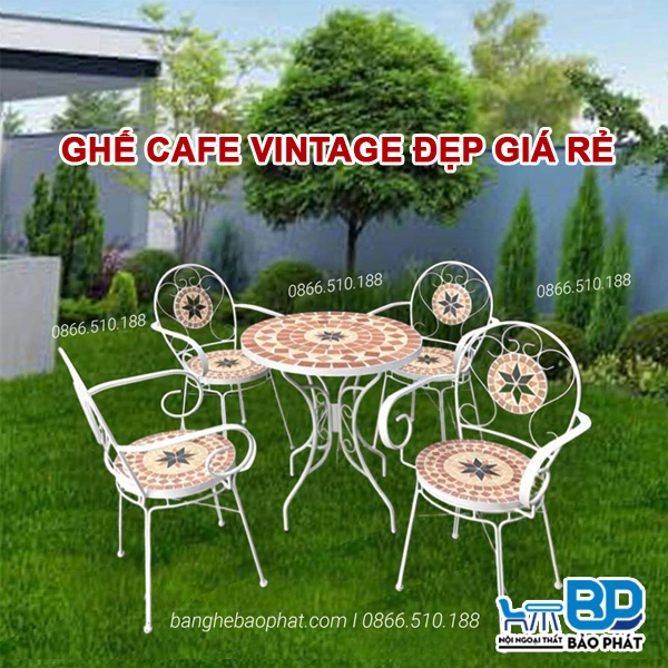 Ghế cafe Vintage đẹp giá rẻ