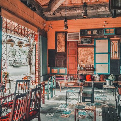 Mẫu ghế cafe Vintage đẹp