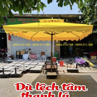 dù lệch tâm thanh lý giá rẻ chất lượng tốt