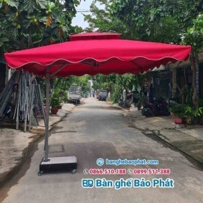 Dù che nắng ngoài trời lệch tâm