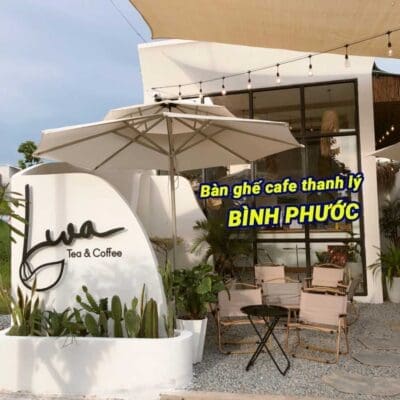 Bàn ghế cafe thanh lý Bình Phước