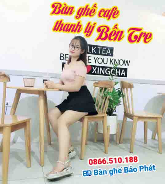 Bàn ghế cafe thanh lý Bến Tre