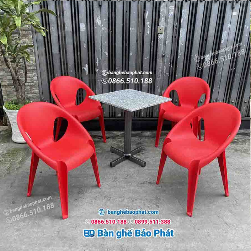 Mua bán bàn ghế cafe thanh lý Cà Mau giá rẻ uy tín 100%. 21 Ghế nhựa quán cafe giá rẻ thanh lý tại Cà Mau