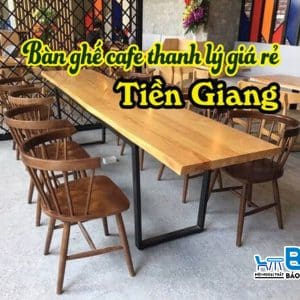 Bàn ghế cafe thanh lý Tiền Giang