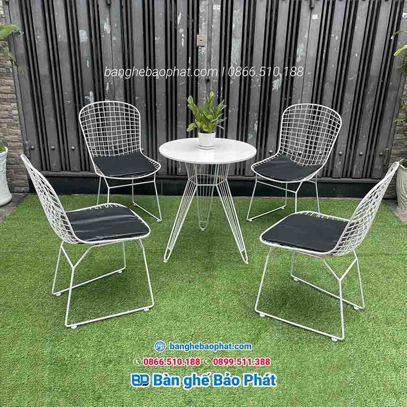 Mua bán bàn ghế cafe thanh lý Cà Mau giá rẻ uy tín 100%. 25 Bộ bàn ghế sắt cafe thanh lý Cà Mau chất lượng như mới