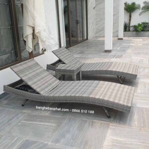 Ghế hồ bơi nhựa giả mây GHBBP002 18 Ghế hồ bơi nhựa giả mây GHBNGMBP002