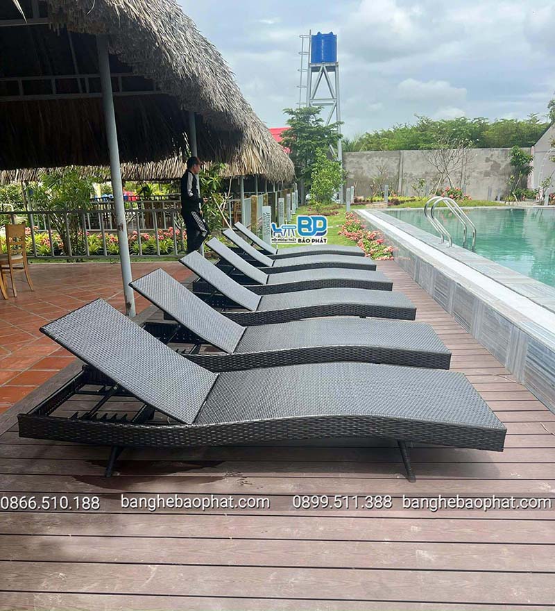 Ghế hồ bơi nhựa giả mây GHBBP002 27 Ghế hồ bơi nhựa giả mây GHBNGMBP002