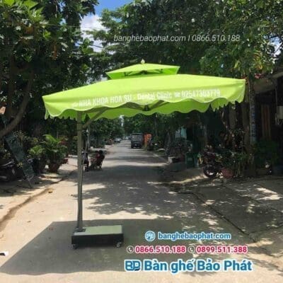 Dù lệch tâm vuông 2,5m x 2,5m giá rẻ - Ảnh 3