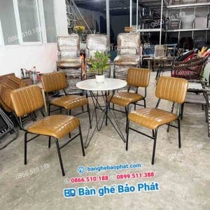 Ghế Lotte sắt nệm