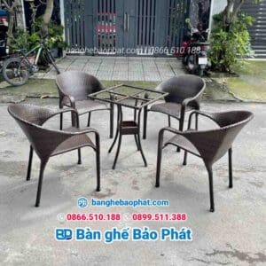 ghế nhựa giả mây Q4
