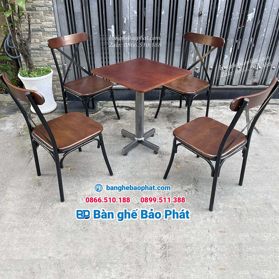 Ghế sắt gỗ giá rẻ Tây Ninh