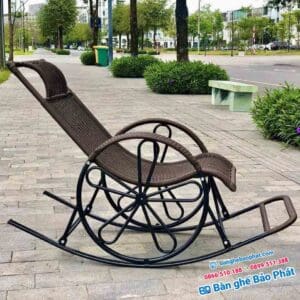 Ghế nhựa giả mây thư giãn bập bênh GNGMTGBP001 8 ghe nhua gia may thu gian