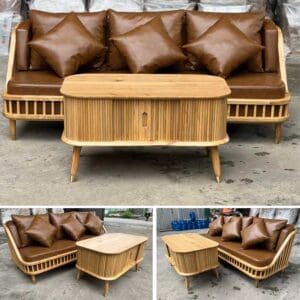 Sofa gỗ hiện đại KBH
