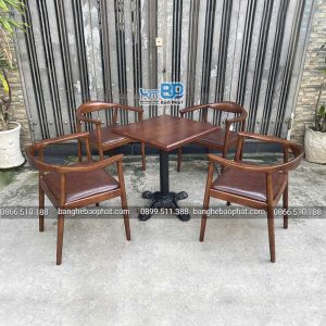 Bàn ghế gỗ kennedy