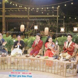 Ưu điểm nổi trội của Bàn ghế nhựa giả mây cao cấp BGNGMBP036