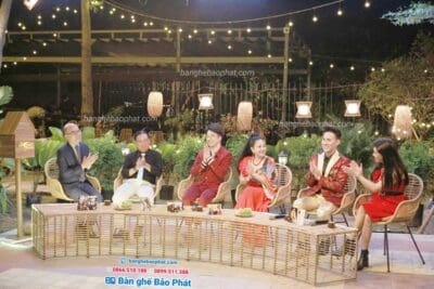Ưu điểm nổi trội của Bàn ghế nhựa giả mây cao cấp BGNGMBP036