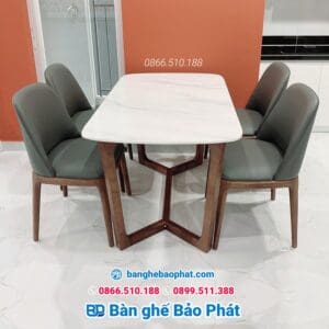 Bộ bàn ghế grace phòng ăn