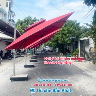 Dù che nắng tán dù nghiêng