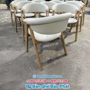 Ghế gỗ nệm shelton