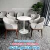 Bộ ghế Grace có tay gỗ nệm BGGBP024 17 Ghế grace có tay