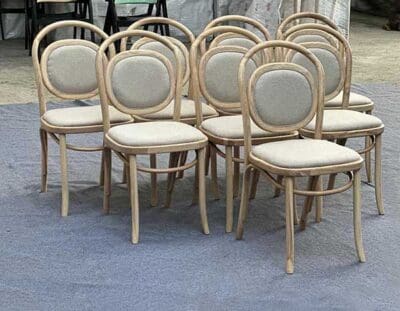 Ghế thonet 215r lưng bộc nệm
