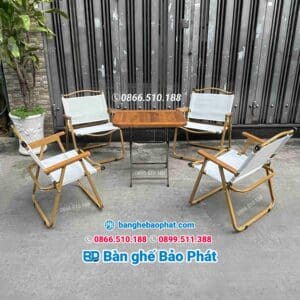Ghế xếp cafe camping đẹp giá rẻ 6 Ghế xếp cafe camping giá rẻ