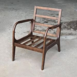 Khung ghế sofa cafe tay cong