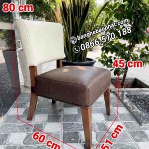 Kích thước ghế cafe Highland